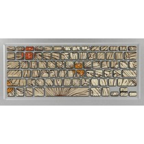 Flower Pattern Keyboard Stickers / Decals For MacBook (Air 11 Inch Retina)