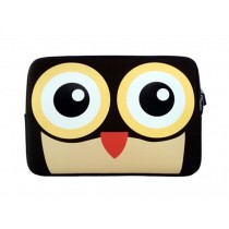 Unique 13.3 Inch Laptop Sleeves Lovely Cartoon Laptop Sleeve COFFEE Owl