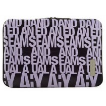 New Style 13 Inch Laptop / Notebook Computer / MacBook Sleeve PURPLE Letters