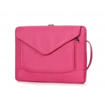 14 Inch Fashion Dual-use laptop Notebook Sleeve Bag With Shoulder Straps PINK