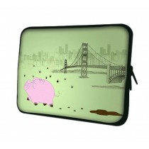 Cute Pig Pattern Laptop/Tablet Computer Bags, Protective Sleeves