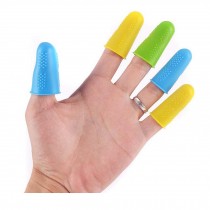 5 Pcs Multicolor Finger Cot Silicone Finger Protection Finger Covers Finger Gloves