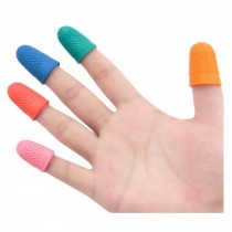 One Set Multicolor Finger Cot Silicone Finger Caps for Protection Finger Covers Finger Gloves