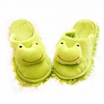 Lovely Animal Microfiber (Women) Magic Cleaning Slippers-Frog