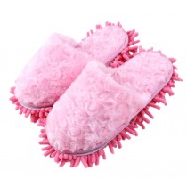 Winter Microfiber Magic Cleaning Slippers/Removable Cleaning Slippers, 25cm/A