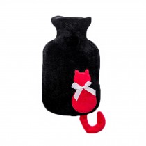 Portable Cat Hot Water Bottle with Soft Plush Cover 500ml for Hot and Cold Therapy Pain Relief