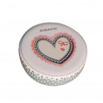 Round Cute Pill Boxes Candy Metal Case Storage Box