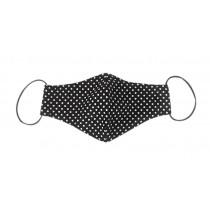 Fashionable Black Dots Cotton Dust Proof PM2.5 Sanitary Mask