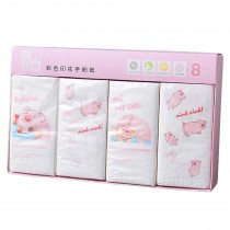 8 Bags Facial Tissue Cute Pig Print Mini Pocket Tissue Wedding Party Favors Supplies