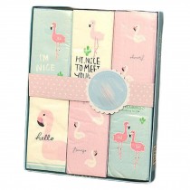 12 Bags Pink Flamingo Facial Tissue Cute Print Mini Tissue Wedding Party Favors Supplies