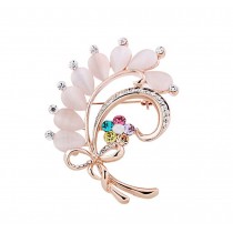 Women Gifts Fashion Plants Flowers Brooch Pin Clothing Accessories B