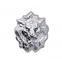Men Domineering Lion Brooches Pins Suit Accessories