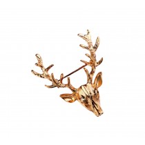 Men's Adornment Fashion Brooches Pins Business Suit Decoration, Deer