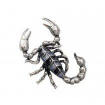 Men's Business Suit Brooches Pins Women Scarf Brooch, Scorpion
