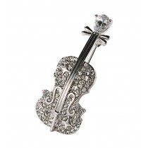 Jewelry Accessories Violin Brooches Business Suit Blouse Pins