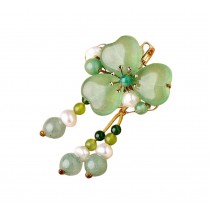 Fashion Clothing Accessories GREEN Vintage Style Brooches Pins