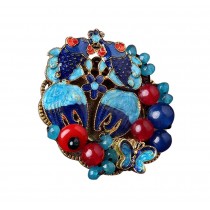 Traditional Arts Clothing Accessories Scarves Cappa Brooch Pin