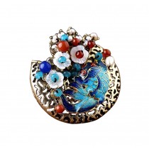 Classical Fashion Brooch Pin Shell Flowers Clothing Accessories
