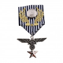 2 PCS Unisex Decoration Accessories Navy Brooch Korea Style Badge