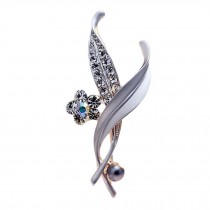 Rhinestone Jewelry Brooches Alloys Flower Brooch Pins Breastpin Elegant Corsages