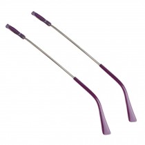1 Pair Metal Glasses Temple Arm Replacement Eyeglasses Temple Arm Eyewear Accessories, Purple