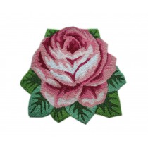Beautiful Rose Rug Creative Bed Room Rug Home Decoration Supplies