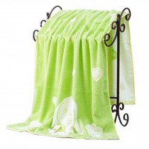 Luxury Premium long-stable Hotel &Spa Soft Cotton Eco-Friendly Bath Towel- Green