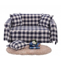 Simplicity Loveseat Furniture Protector Slipcover, Blue Style (185*260cm)