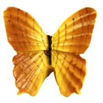 PANDA SUPERSTORE Set of 3 Modern Butterfly Resin Kids/Adult Drawer Handles