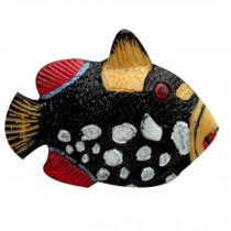 PANDA SUPERSTORE Set of 3 Modern Marine life Fish Resin Kids/Adult Drawer Handles
