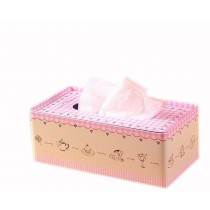 [High Tea] Iron Box Rectangle Random Carton Tin Box Tissue Paper Holder(24)