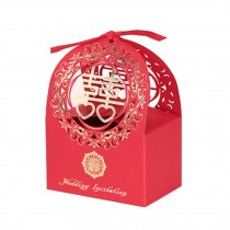 [K] Set of 10 Gift Decorative Boxes Chinese Style Wedding Candy Paper Boxes
