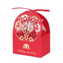 [P] Set of 10 Gift Decorative Boxes Chinese Style Wedding Candy Paper Boxes