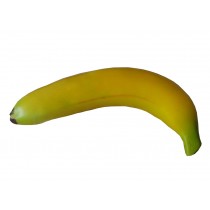 Set of 4 Realistic Artificial Fruit Coffee Table Decoration Banana 7.8'' Yellow