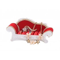Creative Long Red Sofa Jewelry Storage Box/Jewelry Display Stand