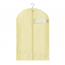 2 Pcs Simple Clothes Suit Garment Dustproof Cover Storage Bags(100 x 60cm)