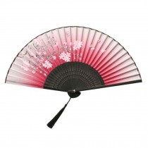 Folding Fan For Women Chinese/Japanese Silk Handheld Folding Fan Handheld Fan