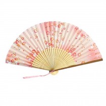 Retro Style Chinese Fan For Women Portable Handheld Fan Fashion Folding Hand Fan