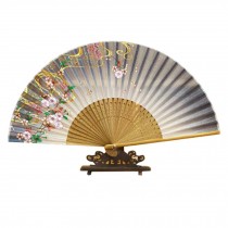 Handheld Fan Portable Folding Hand Fan Bamboo Handmade Fan Classical Fan