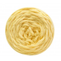 Set of 3 Milk Cotton Yarns Hand-woven Scarf Warm Soft Yarns, Yellow