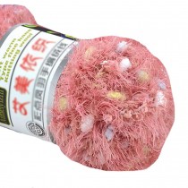 Set of 3 Knitted Color Hairball Yarns Hand-woven Scarf Soft Yarns, Naked Color