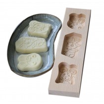 Dessert Baking Molds/Wooden Carving Baking Molds, Lovely Animal(29*7.2*2.2cm)