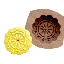Wooden Carving Baking Molds/Dessert Baking Molds, Plum flower(8.5*8.5*1.5cm)