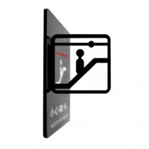 [WATCH YOUR HEAD] Acrylic Signpost Department Cute Sign Doorplate Warning Sign