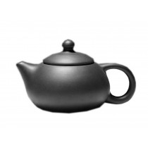 Simple Black Clay Teapot Handcrafted Teapot