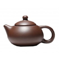 Simple Brown Clay Teapot Handcrafted Teapot