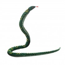Plush Toy Simulation Animal Cushion Pillow Birthday Gifts Snake Model Green