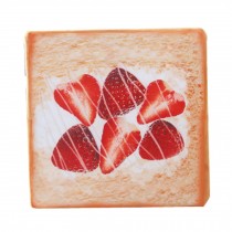 Gift Simulated Bread Pillow Fashion Toy Sleeping Pillow Cushion [Strawberry]