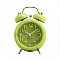 Creative Small Night-light Alarm Clock with Loud Alarm(Rotundity,Green)