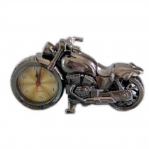 Original Black Motorcycle Clock  Bedside Alarm Clock Desktop Clock
